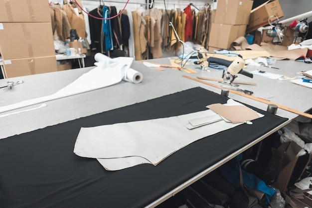 clothing manufacturer designing