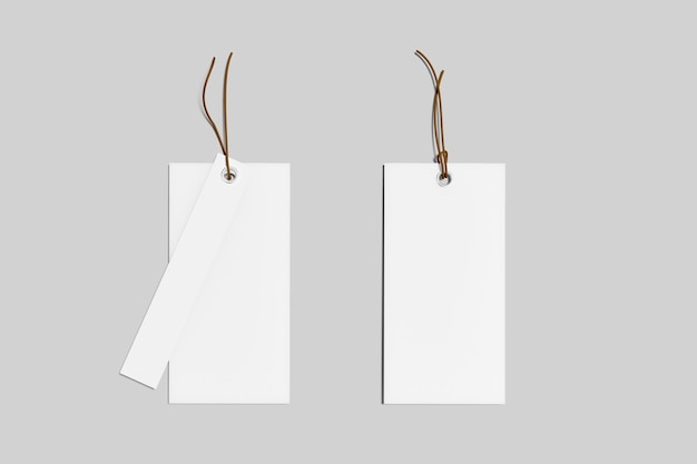 Hang Tag Types: Card hang tags