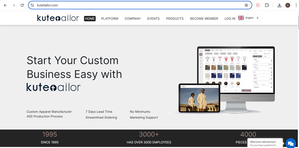 kutetailor Website-Informationen von Coote Tailor.png